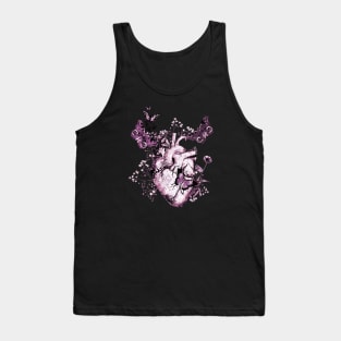 Heart butterflies 1 Tank Top